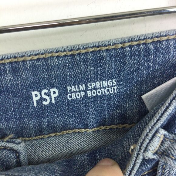 Warp + Weft Womens PSP Palm Springs Crop Bootcut Denim Jeans Blue Size 20 NWT - Picture 5 of 12